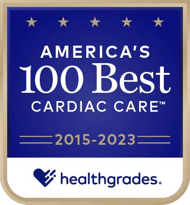 America‘s 100 Best Cardiac Care.