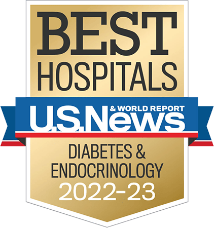 Best Hospitals U.S. News, Diabetics & Endocrinology, 2024–2025.